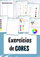 Vista previa - Unidades / Secuencias / Situaciones de Aprendizaje - Exercícios de Cores (em português) - Portada