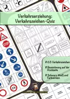 Vorschau - Merkblätter - Verkehrserziehung - Verkehrszeichen-Quiz - Deckblatt