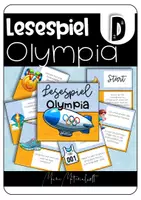 Vorschau - Spiele - Lesespiel Olympia - Deckblatt