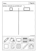 Vorschau - Arbeitsblätter - Geometrische Formen, Geometrie, Ebene Formen, Förderschule - Seite 3