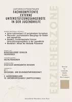 Vorschau - Stundenentwürfe - externe Unterstützungsangebote in der Jugendhilfe - Deckblatt