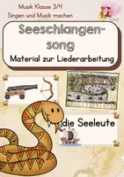 Vorschau - Unterrichtsreihen - Der Seeschlangensong - Liederarbeitung - Deckblatt