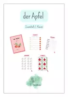 Vorschau - Arbeitsblätter - Apfel Morgenheft für die 1. Klasse - Deckblatt