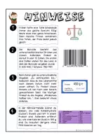 Vorschau - Arbeitsblätter - Ernährung: Detektiv Max untersucht die Schokoladenverpackung - Seite 3