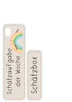 Vorschau - Aufgabenkarten - Materialpaket Schätzaufgabe der Woche im Regenbogenstil - Seite 2