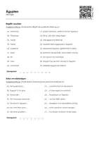 Vorschau - Arbeitsblätter - Ägypten (Lückentext und Übungen) - Seite 1