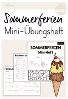 Vorschau - Arbeitsblätter - Ferienheft: Sommerferien (2.Klasse) - Deckblatt