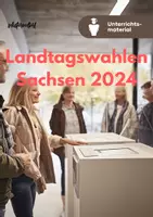 Vorschau - Arbeitsblätter - Landtagswahl Sachsen 2024 - Unterrichtsmaterial - Deckblatt