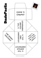 anteprima - Materiale interattivo - Dado Facile - PARLAMI DI TE (GIOCO ACCOGLIENZA) - Pagina 1