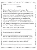 Aperçu - Feuilles d'exercices - Compréhension de lecture - Origines des super-héros (10 textes) - Page 2