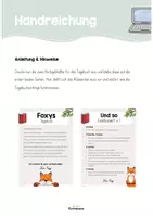Vorschau - Arbeitsblätter - Tagebuch Fuchsklasse - Seite 2