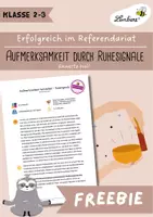 Vorschau - Lehrpläne/Lehrermaterial - Aufmerksamkeit herstellen - Ruhesignale - Deckblatt