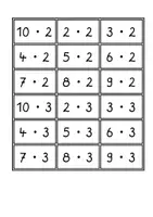Vorschau - Fördermaterial/Inklusion - Einmaleins. Kärtchen zum Üben auch für zu Hause oder für das Matheband - Seite 2