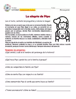 Vista previa - Hojas de trabajo - Lecturitas con Animales de la Granja - página 2