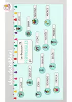Vista previa - Refuerzo / NEE / Materiales de apoyo - RESPONSABLES DEL AULA PANEL DECORATIVO - página 1