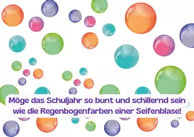 Vorschau - Mal- und Bastelvorlagen - Seifenblasen Schulstart Geschenk 3 Varianten - Seite 1