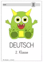 Vorschau - Arbeitsblätter - "Back to school" Deutschheft 2. Klasse - Seite 3