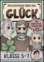 Vorschau - Stundenentwürfe - Glück Philosophen Klasse 5 6 7 - Deckblatt