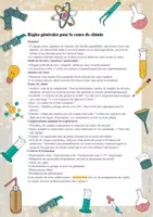 Aperçu - Feuilles d'exercices - Règles cours de chimie éditables PowerPoint KeyNote - Page 3