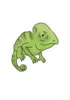 Vorschau - selbst erstellte Cliparts/Grafiken - Klassentier Chamäleon: Cliparts zur persönl. Nutzung - Seite 3