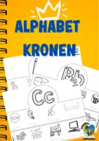 Vorschau - Arbeitsblätter - ABC-Kronen: Lernen und Basteln mit Buchstaben - Deckblatt
