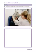 Vorschau - Arbeitsblätter - Berufsbild: Augenoptiker/in - Seite 1