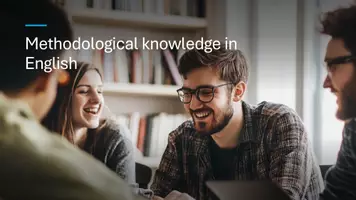 Vorschau - Präsentationen/Tafelbilder - Presentation: Methodological Knowledge | Abitur im Fach Englisch GoST - Deckblatt