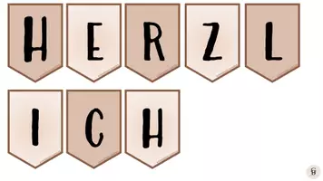 Vorschau - Anderer Materialtyp - Namensschilder und Willkommensschild - Deckblatt