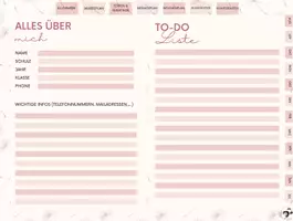 Vorschau - Lehrpläne/Lehrermaterial - Digitaler Lehrerplaner 2024/25 im Querformat - Seite 2