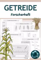 Vorschau - Arbeitsblätter - 3./4.Klasse: Arbeitsheft zum Thema Getreide - Deckblatt
