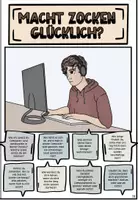 Vorschau - Stundenentwürfe - Machen Computerspiele glücklich? Glück Ethik Klasse 5,6,7 - Seite 1