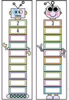 Προεπισκόπηση - Flashcards - Τα ρομποτάκια της προπαίδειας - Σελίδα 1
