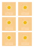 Vorschau - Bildkarten - Grußkarten | Willkommensgruß – Neues Schuljahr – Sonne - Seite 3