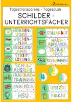 Vorschau - Präsentationen/Tafelbilder - Tagestransparenz - Tagesplan - Deckblatt