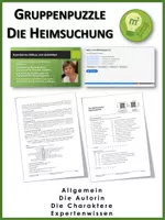 Vorschau - Stationenlernen - Die Heimsuchung (Gruppenpuzzle) - Deckblatt