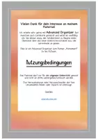 Vorschau - Poster - Atonement by Ian McEwan - Advanced Organizer - Englischunterricht - Seite 1