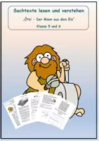 Vorschau - Unterrichtsreihen - ÖTZI - DER MANN AUS DEM EIS - Deckblatt