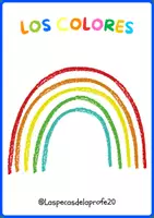 Vista previa - Unidades / Secuencias / Situaciones de Aprendizaje - VOCABULARIO LOS COLORES - Portada