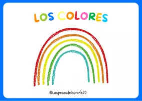 Vista previa - Unidades / Secuencias / Situaciones de Aprendizaje - VOCABULARIO LOS COLORES - página 1