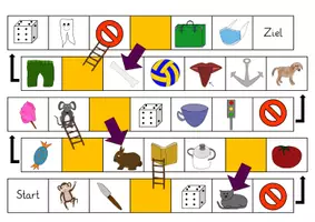 Vorschau - Spiele - Leiterspiel + Bingo Anlaute mit Buchstabenkenntnis - Seite 3