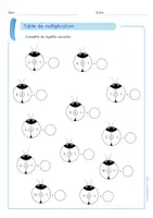 Aperçu - Feuilles d'exercices - Exercices Multiplication 1-12 - 60 Fiches PDF - Page 2