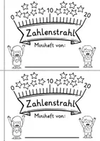 Vorschau - Arbeitsblätter - Zahlenstrahl bis 20 - Miniheft für den Zahlenraum 20 - Seite 2