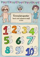 Vorschau - Poster - Poster Einmaleins bunt sw mit Bild - Seite 1