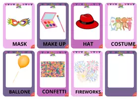 Προεπισκόπηση - Flashcards - Φλασκάρντς για το Καρναβάλι στα Αγγλικά - Σελίδα 2