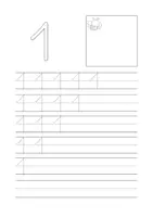 anteprima - Esercizi - Imparo a scrivere: numeri da 0 a 9 - Pagina 2