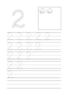 anteprima - Esercizi - Imparo a scrivere: numeri da 0 a 9 - Pagina 3