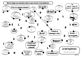 Vorschau - Arbeitsblätter - Salut, ça va? - gemischte Übungsmaterialien - Seite 3