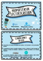 Vista previa - Hojas de trabajo - PROPUESTAS DE LECTOESCRITURA - página 1