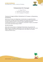 Vorschau - Unterrichtsreihen - Magische Fantasiereisen zu innerer Stärke für Teenager - Seite 1
