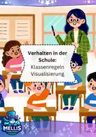 Vorschau - Fördermaterial/Inklusion - Schulstart: Klassenregeln visualisiert - Deckblatt